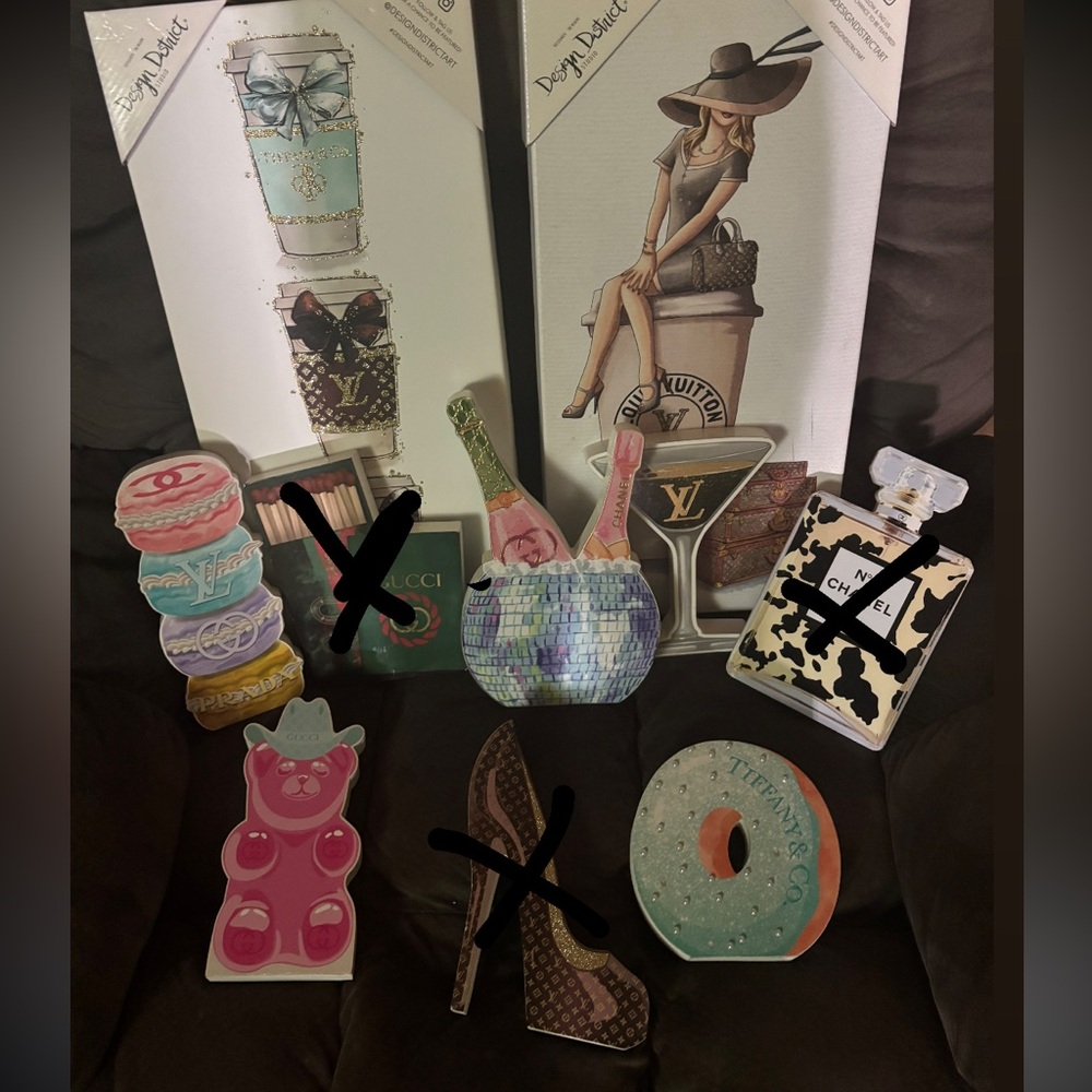 Luxury Designer ceramic certified decors (winners choice)!!